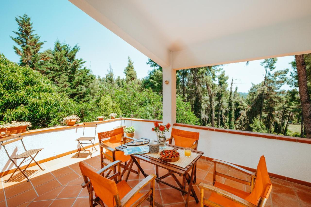 Beautiful Summerhouse In Sani'S Pine Forest Sani  Ngoại thất bức ảnh